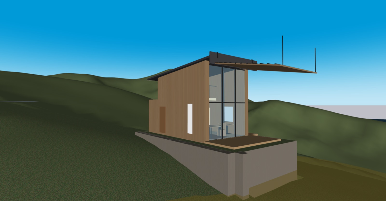 Model view, option 2 hero