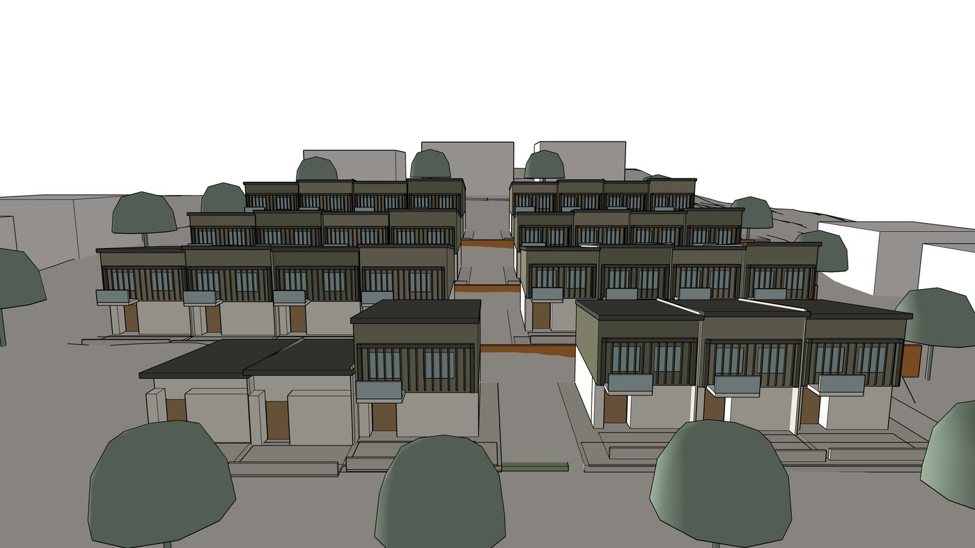 Model view of the green spine